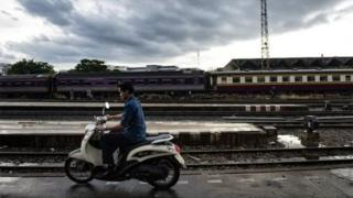 Hình ảnh một nhà ga ở Bangkok