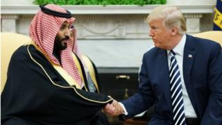 ترامب ومحمد بن سلمان