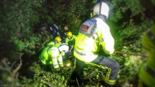 The rescue operation