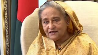 বাংলাদেশের প্রধানমন্ত্রী শেখ হাসিনা
