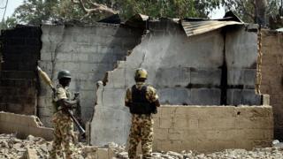 Awọn ọmọogun orilẹede Naijiria nipinlẹ Borno