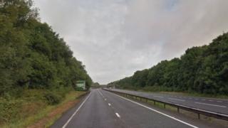 The A5, Milton Keynes