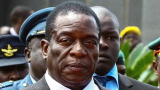Emmerson Mnangagwa, zimbabwe