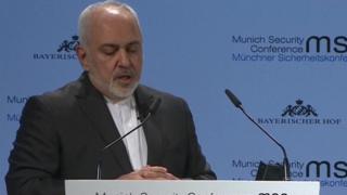 انتقاد تند وزیر خارجه ایران از آمریکا و سه قدرت اروپایی