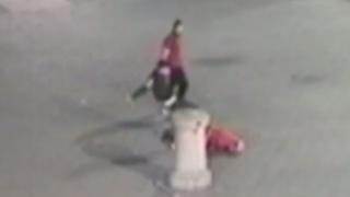 CCTV of Desmond O'Beirne attack