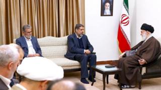 دیدار رهبران جهاد اسلامی با آیتالله خامنهای