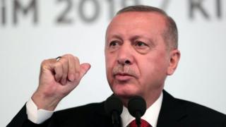 الرئيس التركي رجب طيب أردوغان