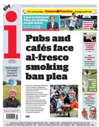 i front page 13/07/20
