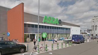 Lowestoft's Asda supermarket