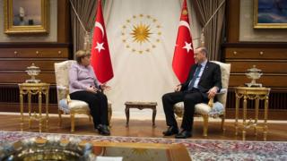 مرکل - اردوغان