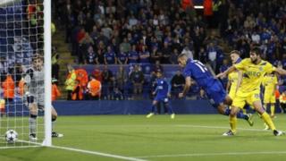Islam Slimani ne ya ci wa Leicter kwallon