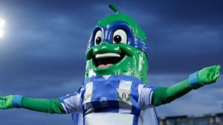 Mascota del equipo de fútbol madrileño Leganés