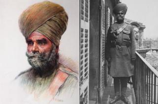 Sikh soldier