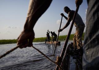 Fishermen on the River Congo