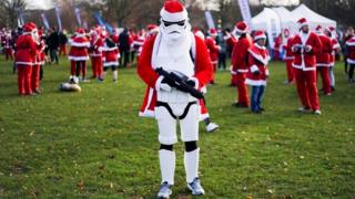 Storm trooper Santa