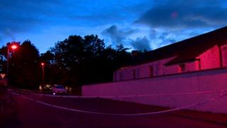 Scene of Ballygowan RTC