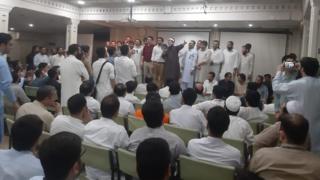 پشاور احتجاج