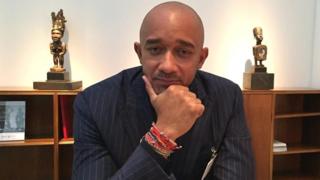 Didier Claes, Belge né en RDC expose des pièces qui avaient un caractère mystique mais pas "maléfique" en soi.