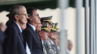 Bolsonaro em evento oficial