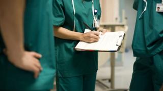 Doctors in a hospital
