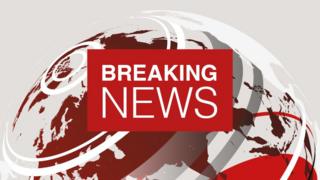 Breaking news graphic