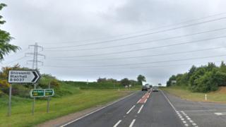A985 near B9037