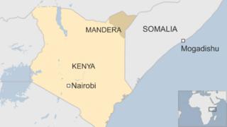 Map of Mandera