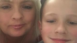 Saria Siggers with her son Dexter