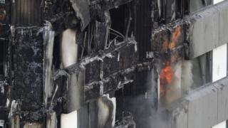 Последствия пожара в Лондоне