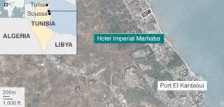 map tunis