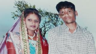મૃતક મહેશ અને તેમનાં પત્ની કાજલ