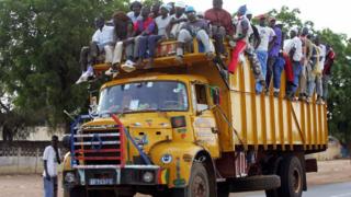Un camion en route vers Touba (illustration)