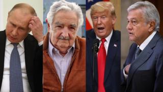 Vladimir Putin, Mujica, Donald Trump, AMLO