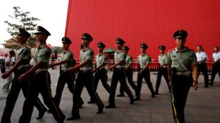 Chinese paramilitary police