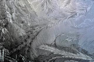 Frosted windscreen