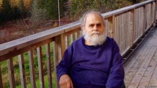 Terron Dodd in his home