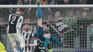 Ronaldo kẹ̀yìn sílé gbá bọ́ọ̀lù wọ àwọ̀n juventus