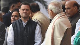 राहुल गांधी, नरेंद्र मोदी