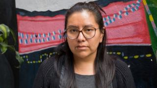 Norma Jiménez, sobreviviente de tortura sexual praticada por policiais do México durante protesto