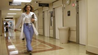 Hospital corridor