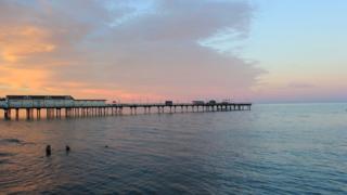 Teignmouth Grand Pier in Devon