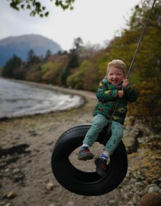 North Ballachulish rope swing