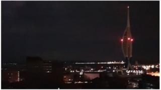 Portsmouth cityscape