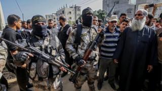 Islamic Jihad militants in Gaza (14/11/19)