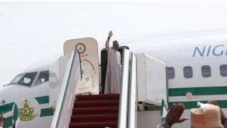 An tallata wasu jiragen shugaban Nigeria