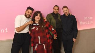 Oscar Murillo, Tai Shani, Helen Cammock y Lawrence Abu Hamdan e
