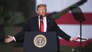 Mr Trump ya ce kasashen biyu sun cimma matsaya a kan "manyan batubatuwan da suke da wahala".