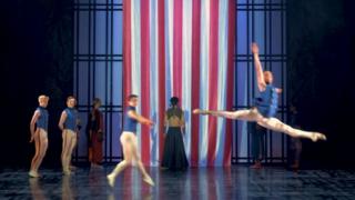 A Northern Ballet dancer