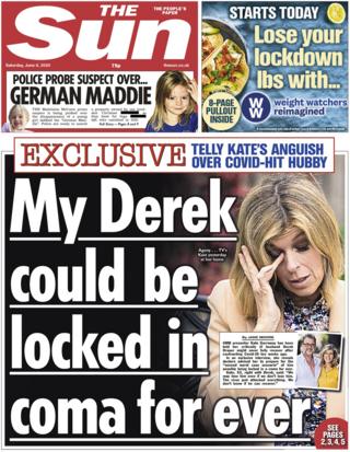 The Sun front page 6 June