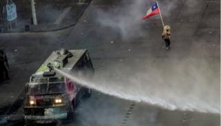 Protestas en Santiago